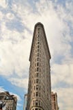 New York, USA - 19. Juni 2017 - ein New- York Citymarkstein, das flache Eisen-Gebäude Stockfotografie New York, USA - 19. Juni 2017 - ein New- York Citymarkstein, das flache Eisen-Gebäude Stockfotografie
