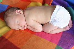 Newborn Baby Stock Photo
