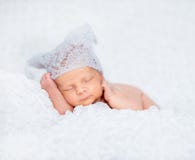 Newborn Baby Boy Royalty Free Stock Photos