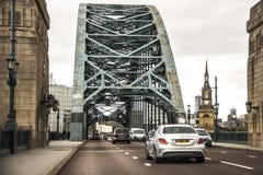 Newcastle em cima de Tyne em Inglaterra, em Reino Unido e em Tyne Bridge fotos de stock Newcastle em cima de Tyne em Inglaterra, em Reino Unido e em Tyne Bridge fotos de stock