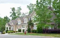 Newly Built Town Homes stock photos Newly Built Town Homes stock photos