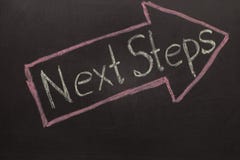 Next steps sign stock illustration. Image of graphical - 29440461