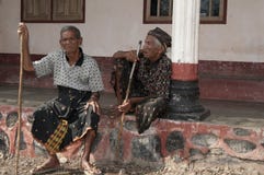 Ngadamensen in Wagomenge Flores royalty-vrije stock afbeelding Ngadamensen in Wagomenge Flores royalty-vrije stock afbeelding