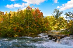 Niagara Falls, USA on Autumn season stock photography Niagara Falls, USA on Autumn season stock photography