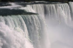 niagara πτώσεων πτώσης πέρα από τις γυναίκες απεικόνιση αποθεμάτων niagara πτώσεων πτώσης πέρα από τις γυναίκες απεικόνιση αποθεμάτων