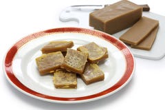 Nian gao, kinesisk riskaka för nytt år Nian gao, kinesisk riskaka för nytt år