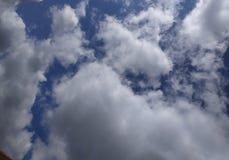 Nice blue sky with clouds royalty free illustration Nice blue sky with clouds royalty free illustration