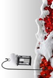 Nice Christmas background with space for text royalty free stock photography Nice Christmas background with space for text royalty free stock photography