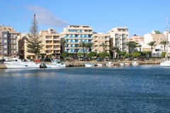 Nice view os fishing port stock image Nice view os fishing port stock image