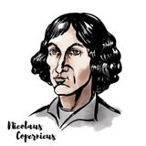 Nicolaus Copernicus Portrait royalty free illustration Nicolaus Copernicus Portrait royalty free illustration