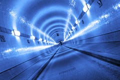 niebieski tunelu niebieski tunelu