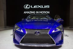 Nieuw 2018 Lexus LC 500h Royalty-vrije Stock Fotografie