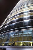Night Lighting Of Skyscraper Royalty Free Stock Photo