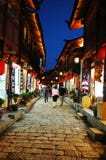 Night Scenes Of Lijiang Royalty Free Stock Photos