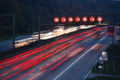 Night Traffic Royalty Free Stock Image Night Traffic Royalty Free Stock Image