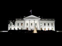 Night View Of The White House Stock Image