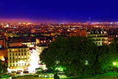 Night view of Paris stock photos Night view of Paris stock photos