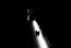 Night Walk in the park stock images Night Walk in the park stock images