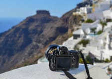 Nikon D750 DSLR kamera z obiektywem zdjęcia royalty free Nikon D750 DSLR kamera z obiektywem zdjęcia royalty free