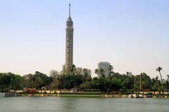 Nile river scenery in Cairo city Royalty Free Stock Photography Nile river scenery in Cairo city Royalty Free Stock Photography
