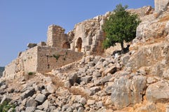 Nimrod Fortress. (Nothern Israel.) Royalty Free Stock Image Nimrod Fortress. (Nothern Israel.) Royalty Free Stock Image