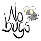 No bugs message vector illustration No bugs message vector illustration
