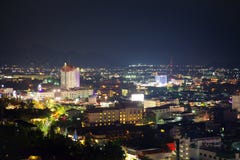 Noc w Hua hin Tajlandia zdjęcia stock Noc w Hua hin Tajlandia zdjęcia stock