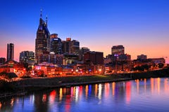 Noites do sul de Nashville foto de stock Noites do sul de Nashville foto de stock