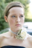 Noiva antes do casamento que está na rua fotografia de stock Noiva antes do casamento que está na rua fotografia de stock