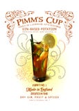 NOLA Collection Pimm's Cup Cocktail Background royalty free stock photography NOLA Collection Pimm's Cup Cocktail Background royalty free stock photography