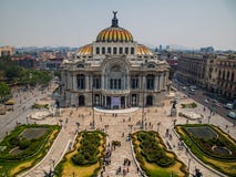 Palacio de Bellas Artes Palace of fine arts CDMX stock photography Palacio de Bellas Artes Palace of fine arts CDMX stock photography