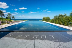 Normandy American Cemetery And Memorial Royalty Free Stock Photography Normandy American Cemetery And Memorial Royalty Free Stock Photography
