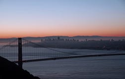 North Tower Dawn Royalty Free Stock Image North Tower Dawn Royalty Free Stock Image
