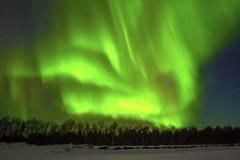 Northern Lights (Aurora borealis) Stock Images Northern Lights (Aurora borealis) Stock Images