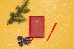 Notebook for notebooks lies on the table next royalty free stock photo Notebook for notebooks lies on the table next royalty free stock photo