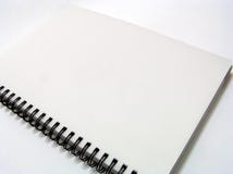 Notebook - plain stock photography Notebook - plain stock photography
