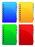 Notebooks Collection vector illustration Notebooks Collection vector illustration