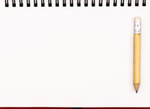 Blank Spiral Notepad Stock Image Image Of Background