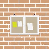 Notice board graphic design template vector illustration Notice board graphic design template vector illustration