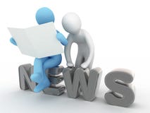 Noticias Imágenes de archivo libres de regalías Noticias Imágenes de archivo libres de regalías