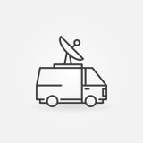Noticias van icon libre illustration Noticias van icon libre illustration