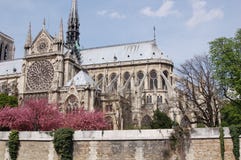 Notre Dame Cathedral In Paris Stock Photography
