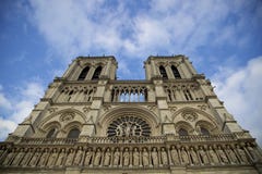 Notre Dame de Paris fotografie stock Notre Dame de Paris fotografie stock