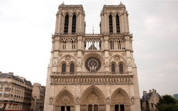 Notre- Damekathedrale, Paris, Frankreich lizenzfreie stockfotos Notre- Damekathedrale, Paris, Frankreich lizenzfreie stockfotos
