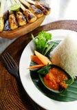 Nourriture asiatique, kebabs de viande Nourriture asiatique, kebabs de viande