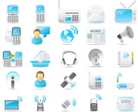 Nouve icon set: Wireless and communication