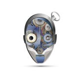 Nouvelle tête de robot d'isolement illustration libre de droits Nouvelle tête de robot d'isolement illustration libre de droits
