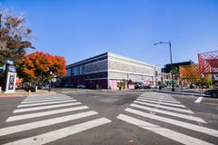 25. November 2018 San Jose/CA/USA - Stadtlandschaft im SOFA lizenzfreie stockbilder 25. November 2018 San Jose/CA/USA - Stadtlandschaft im SOFA lizenzfreie stockbilder