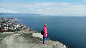 The city of Novorossiysk. Panoramic photo. Krasnodar region stock image The city of Novorossiysk. Panoramic photo. Krasnodar region stock image