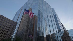 Nowożytni Biurowi buidlings bank amerykański w Oklahoma mieście - usa 2017 zdjęcie wideo Nowożytni Biurowi buidlings bank amerykański w Oklahoma mieście - usa 2017 zdjęcie wideo